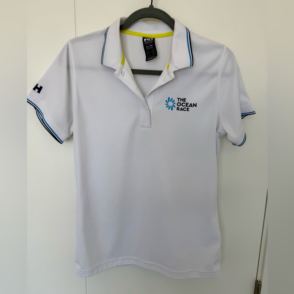 Helly Hansen women’s Ocean Race White Polo - M